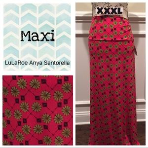 Brand new LuLaRoe maxi skirt.
